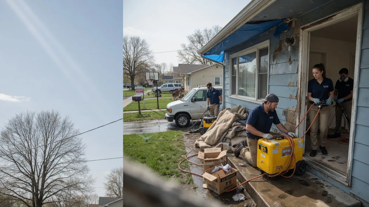 Basement Flood Cleanup in Garfield, NM near me